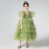 Teenage Girls Dress Children's Clothing Party Elegant Princess Long-TB00868-Veeddydropshipping